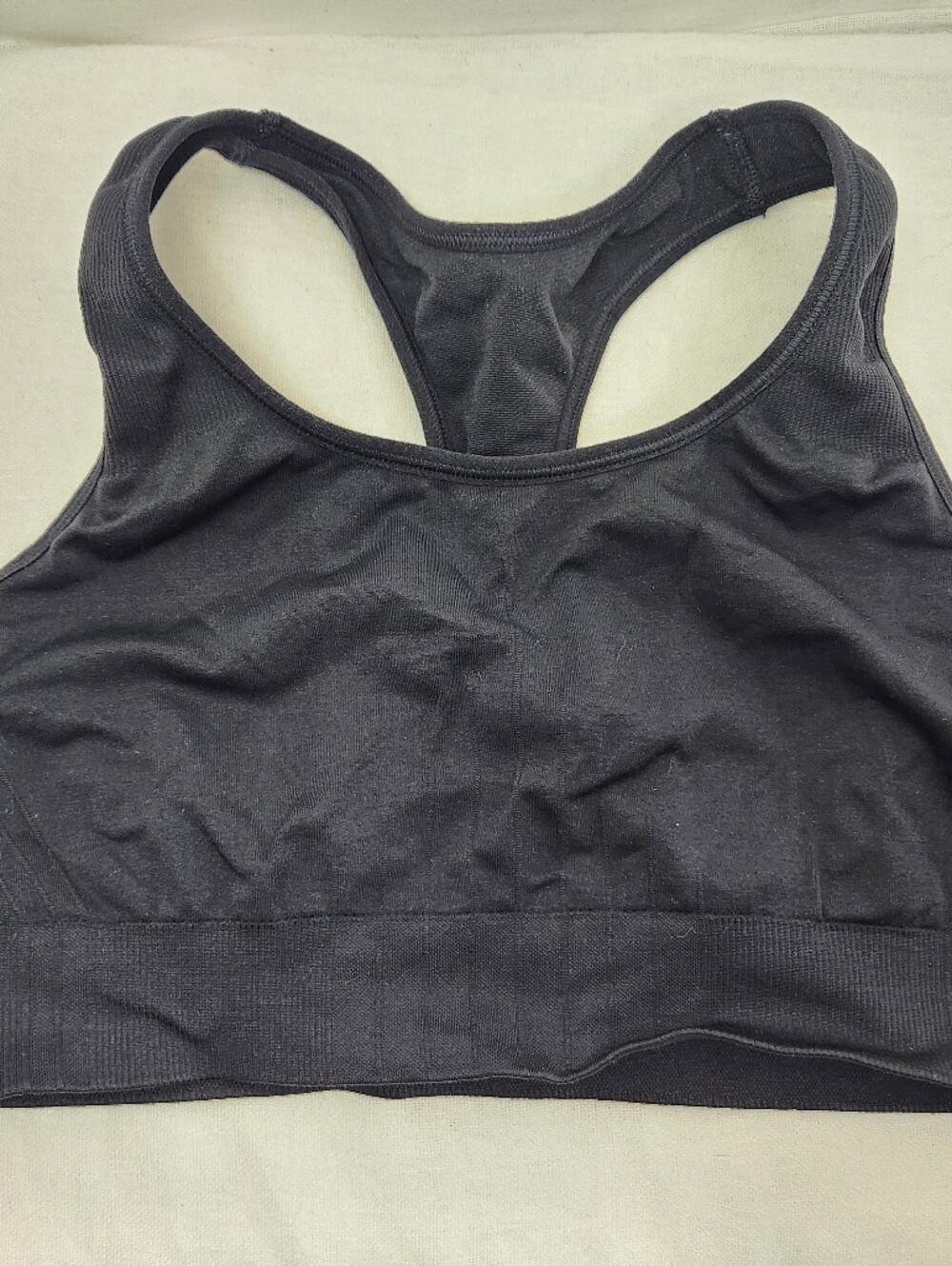Champion Womens Black unpadded Sports Bra